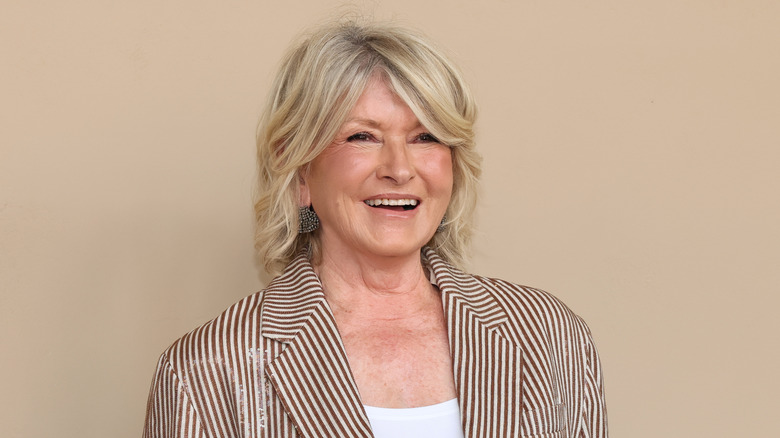 Martha Stewart smiling
