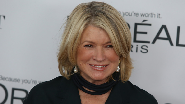 Martha Stewart smiling