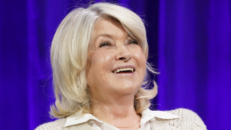 Martha Stewart smiling on a stage