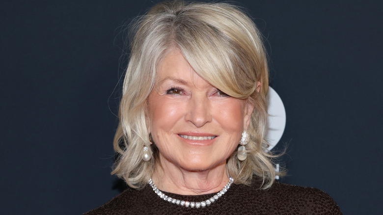 Martha Stewart smiling