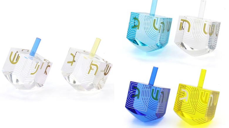 Jonathan Adler x Michaels Acrylic Dreidels