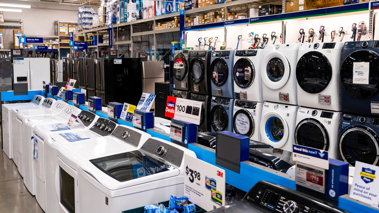 Various washing machine models for sale
