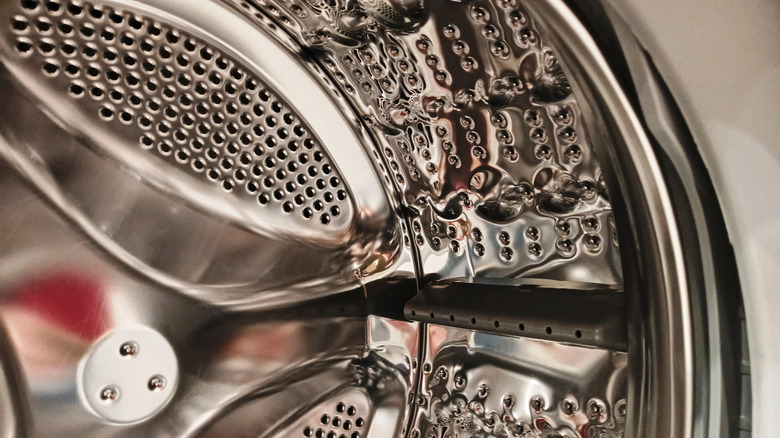 Clean inside tumbler of a washing machine