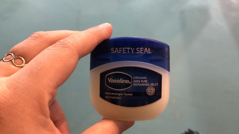 Two jars of Vaseline petroleum jelly
