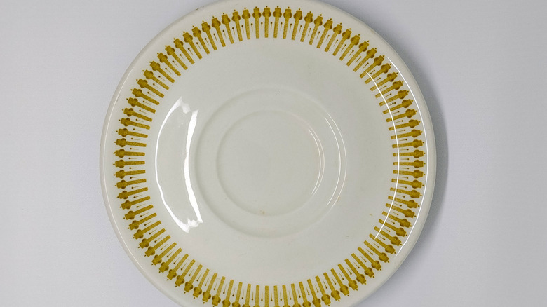 Noritake Greenpoint Tea Saucer on a white background