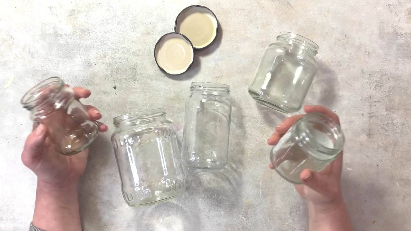Transform Old Pickle Jars Into Countertop Storage With A Thrifted Cutting Board
