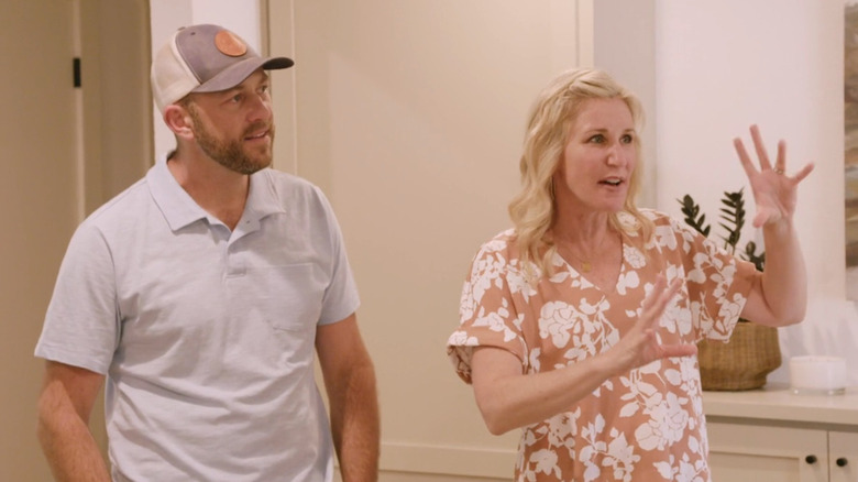 Dave and Jenny Marrs talking about a project