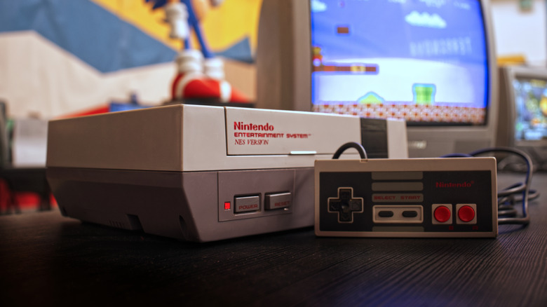 Nintendo Entertainment System (NES) console