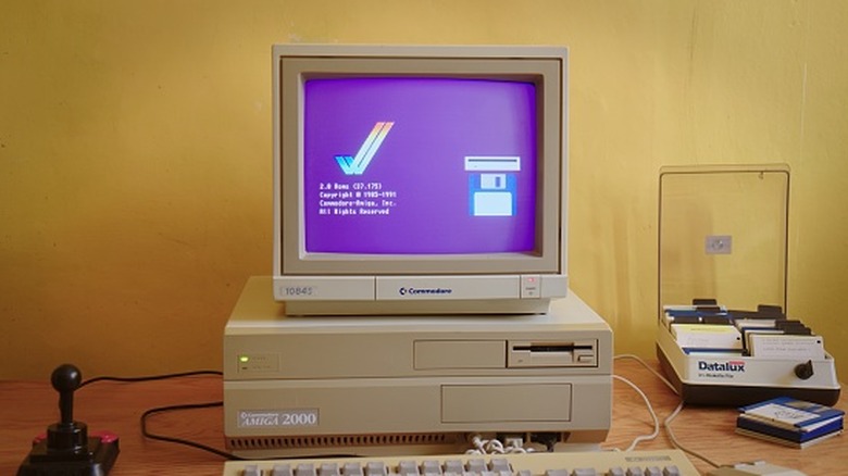 Amiga computer from the 1980s