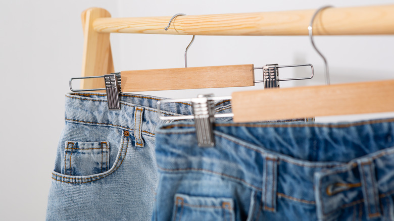 Reuse An Old Pants Hanger For This Unexpected Pantry Storage Hack