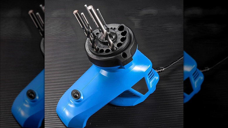 Promotional image of MPDSDS drill bit sharpener