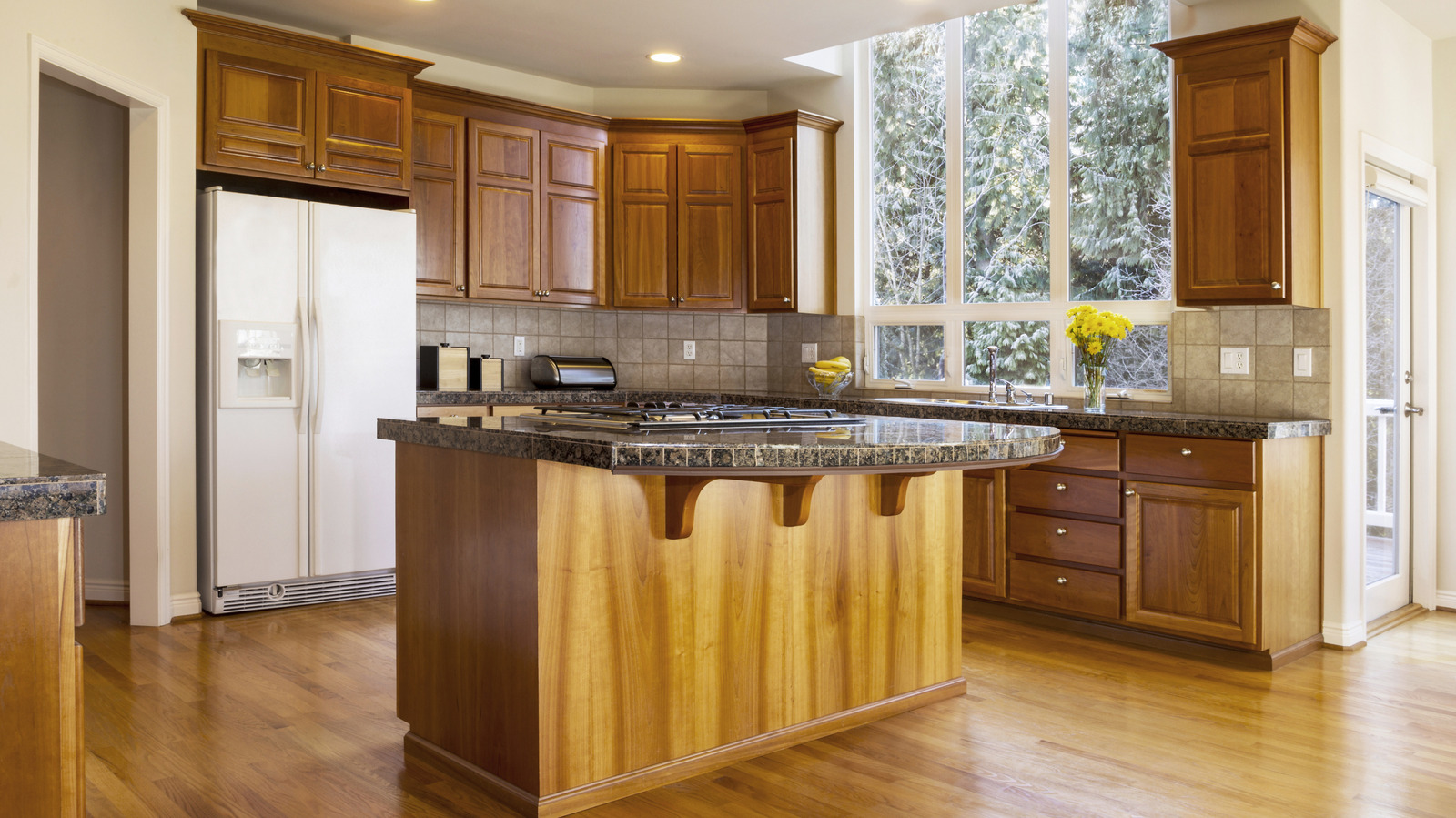 Skip Paint: There's A Smarter DIY To Update Red Oak Cabinets