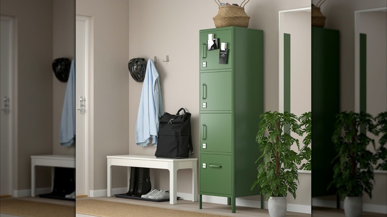 IKEA IDÅSEN High cabinet in front entryway