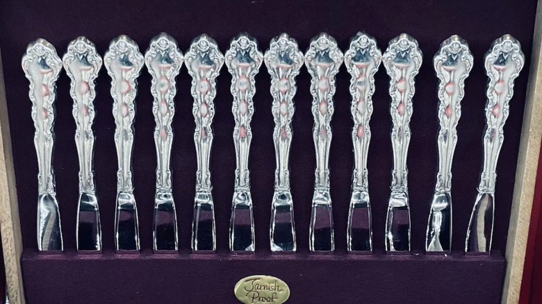 Collection of antique Oneida flatware
