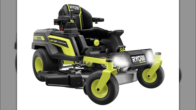 ryobi 80v zero turn brushless riding mower