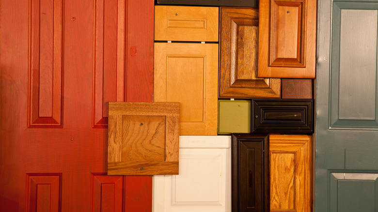 Various cabinet door styles