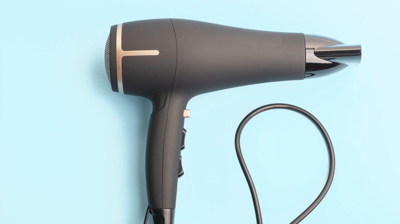 A hair dryer