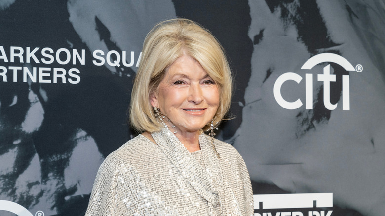 Martha Stewart at a gala in New York City