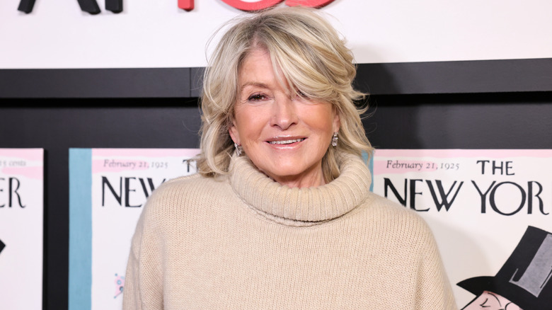 Martha Stewart smiling in Dec 2025