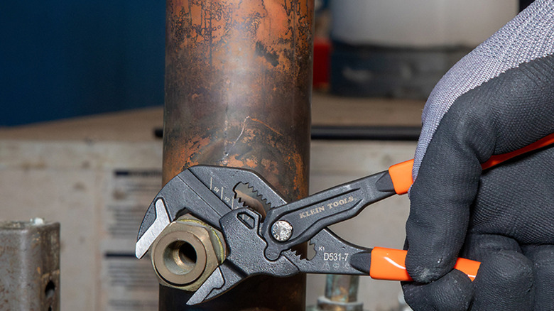 Klein Tools compact plier wrench