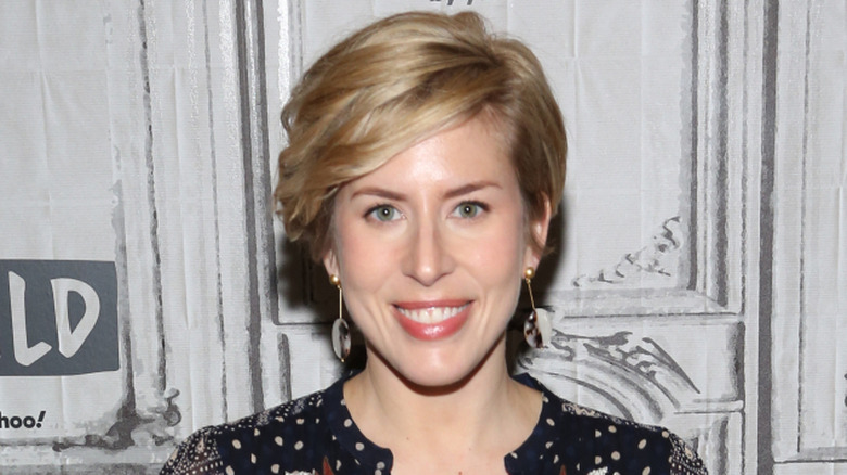 Erin Napier smiling at a red carpet event