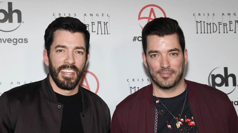 property brothers at a premiere
