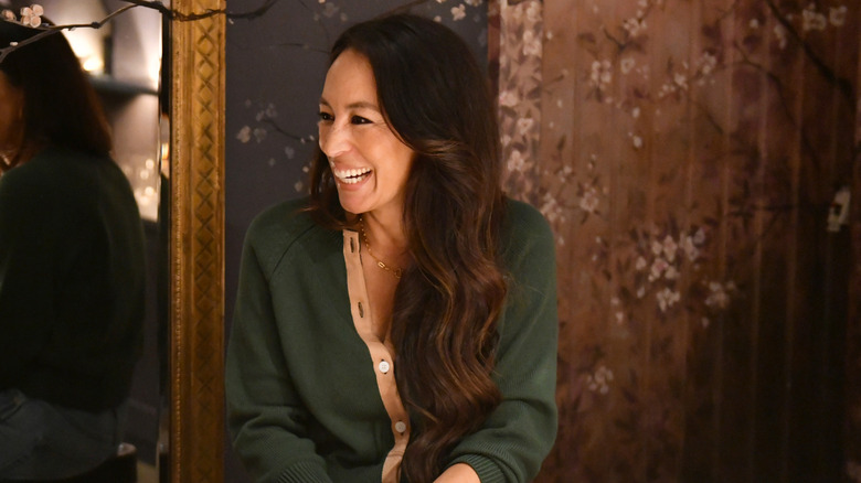 Joanna Gaines smiling in candid portrait
