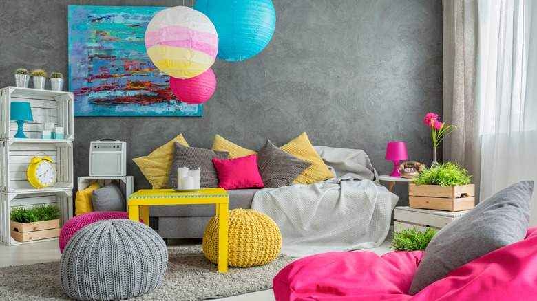 Colorful and playful design with personal touches