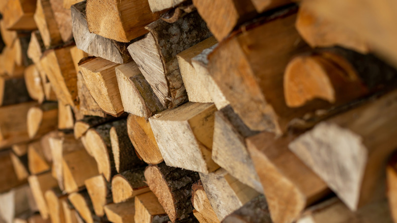 firewood stack