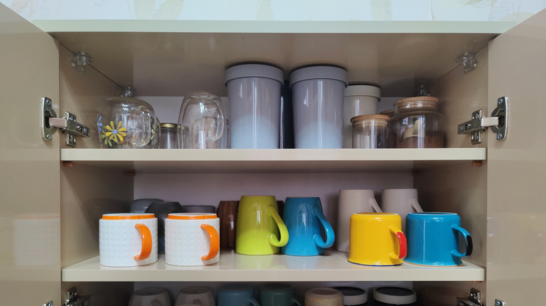 Turn A Common Thrift Store Find Into A Genius Coffee Mug Storage Solution
