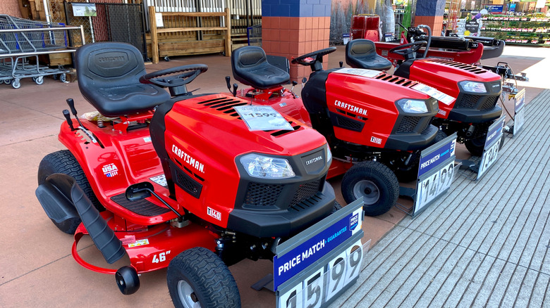 craftsman riding mowers for sale