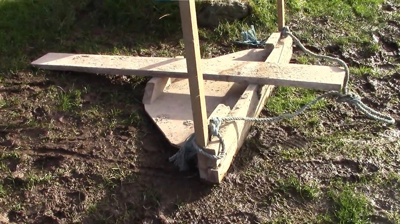A DIY scrap wood level l