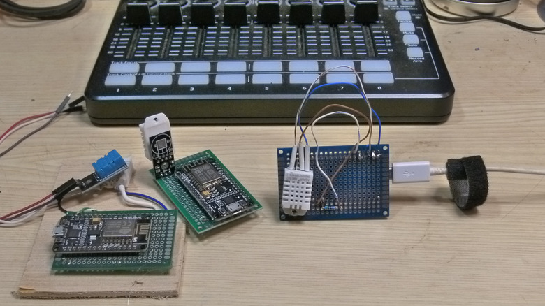 Reusing a microcontroller and sensor from old smart home setups