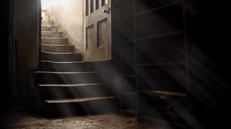 Creepy basement stairs