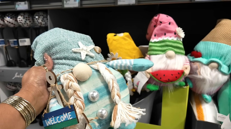 Kirkton House gnomes in an Aldi store