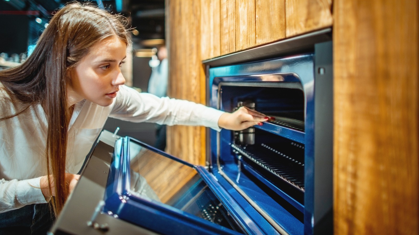 Why Do Some Ovens Have A Blue Interior?