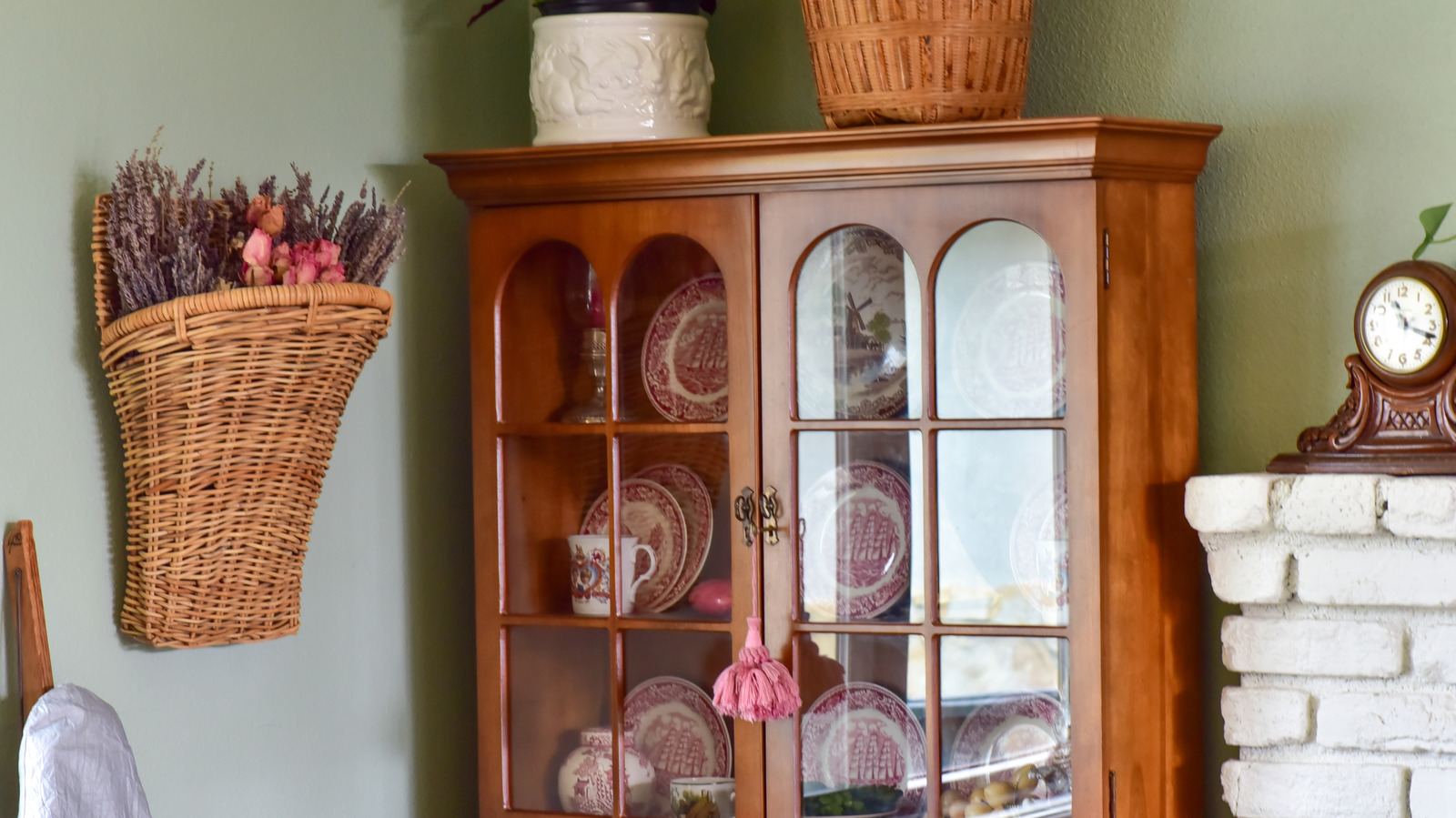 Woman Turns A Secondhand Oak Cabinet Hutch Into A Modern Masterpiece