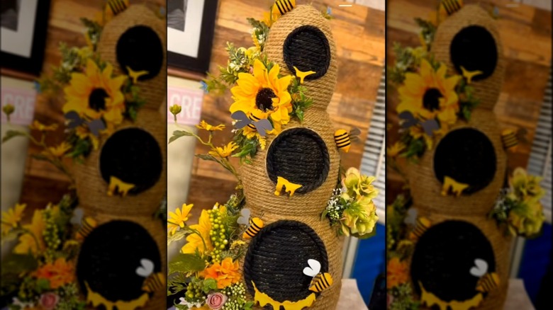DIY Beehive decor